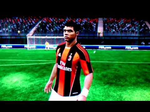 fifa 11 – ac milan vs inter milan starting eleven player faces