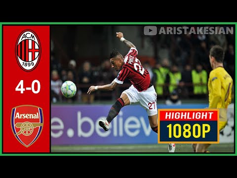 AC Milan v Arsenal: 4-0 #UCL 2011-12 – Round of 16 First leg – Sky Calcio – FULL HD