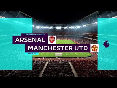 Arsenal Vs Manchester United premier league pogba lacazette lineup and result prediction FIFA19