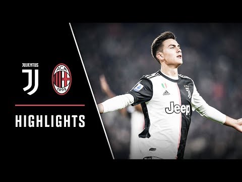 HIGHLIGHTS: Juventus vs AC Milan – 1-0 – Dybala scores the deciding goal!