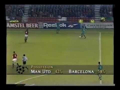 Manchester United 2 – 2 FC Barcelona – 1994 –  Full Match on Granada