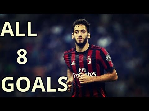 Hakan Calhanoglu All Goals | AC Milan 2017-18 HD