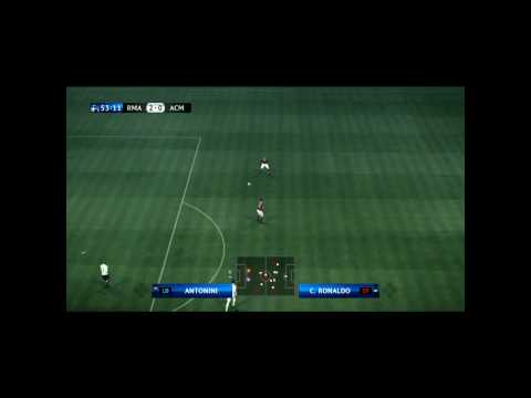 PES 2010: Real madrid vs AC Milan