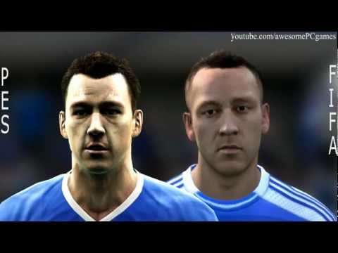 FIFA 12 vs PES 12 Head to Head – Faces #4 HD 1080p