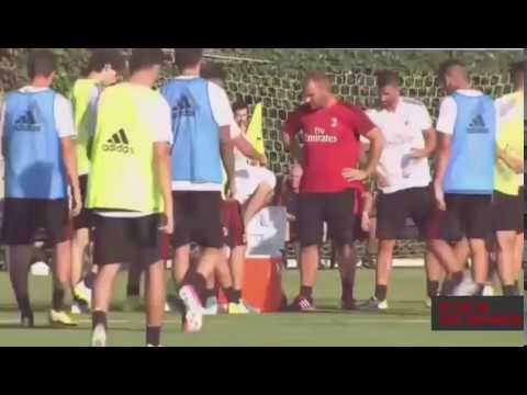 ac milan New training for Season 2017/2018