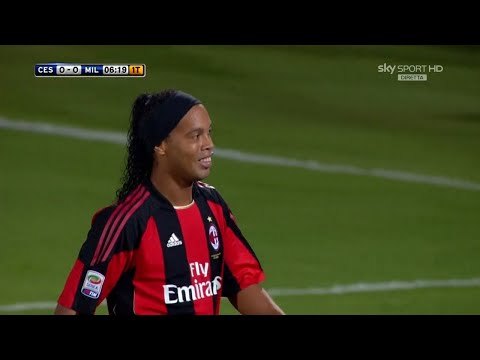 Ronaldinho vs Cesena 2010/11 (A) HD 720p – Serie A 10-11 – By PedroPaulo10i