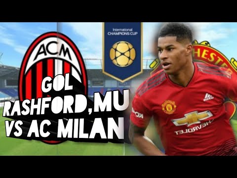 Gol Rashford Mu vs Ac milan