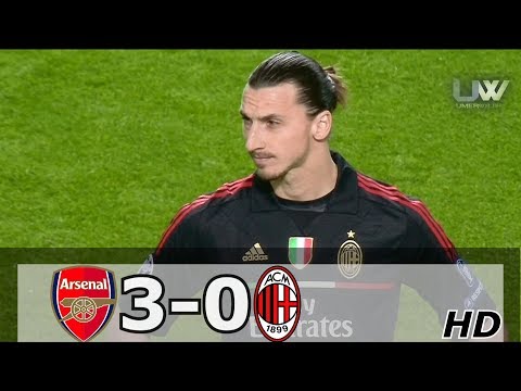 Arsenal vs AC Milan 3-0 | All Goals and Highlights – UCL 2012