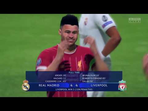 LIVERPOOL VS REAL MADRID UEFA Champions League FINAL FIFA2020