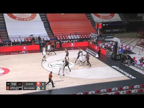 EuroLeague – 03/03/2020 AX Milan vs Real Madrid – FULL MATCH – HD