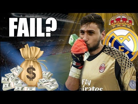 HERE'S HOW MUCH AC MILAN WIL MAKE SELLING DONNARUMMA TO REAL MADRID | SERIE A TRANSFER NEWS